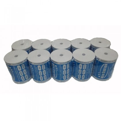 10 x Rolls Webstation Long Lasting Blank Coreless 51 meter 80X51X10MM Thermal Receipt Paper Roll
